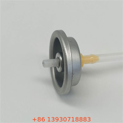 Valve de pulvérisation antitranspirante compacte conforme à la TSA avec actionneur pour soins personnels de taille de voyage dotée d'une conception imperméable à la pression stable