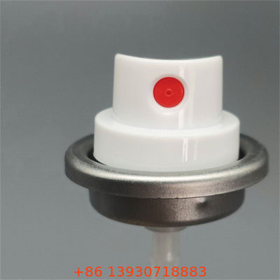 Valve de pulvérisation de l'éclat des cheveux de qualité salon professionnelle avec actionneur pour les produits de coiffure de luxe dotés d'une technologie de brume ultra-fine et anti-obstruction