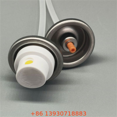 Valve de pulvérisation de l'éclat des cheveux de qualité salon professionnelle avec actionneur pour les produits de coiffure de luxe dotés d'une technologie de brume ultra-fine et anti-obstruction