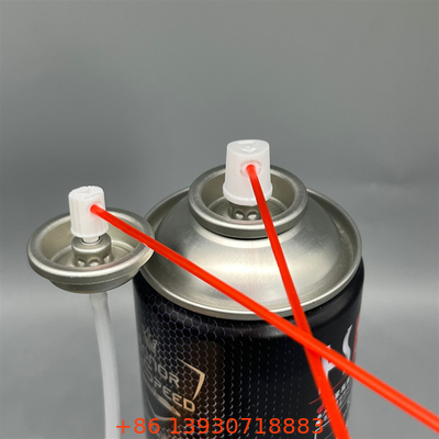 Valve à pulvérisation d'aérosol de lubrifiant WD-40 à usage industriel dotée de dispositifs de protection avancés
