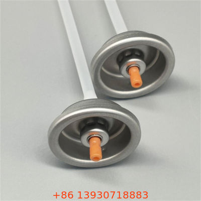 Valve à aérosol pour couleur de cheveux pour les applications de pulvérisation de salon