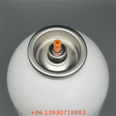 Valve à aérosol pour couleur de cheveux pour les applications de pulvérisation de salon