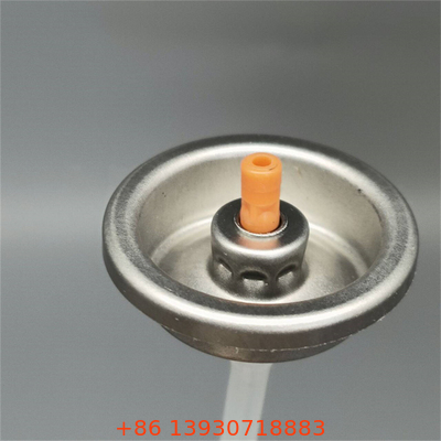 Valve jetable pour pulvérisation de couleur capillaire à usage unique avec conception hygiénique