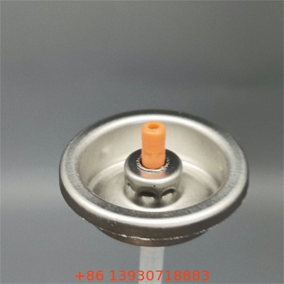 Valve jetable pour pulvérisation de couleur capillaire à usage unique avec conception hygiénique