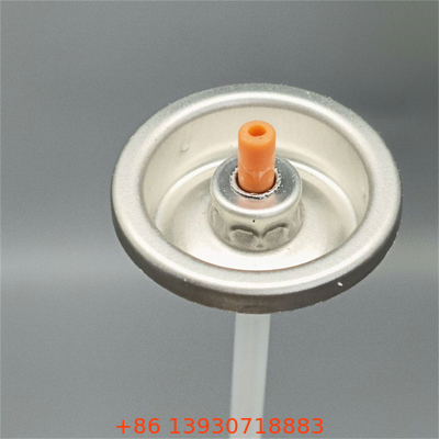 Valve jetable pour pulvérisation de couleur capillaire à usage unique avec conception hygiénique