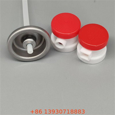 Valve de pulvérisation aérosol pour désodorisant portable pour chaussures et chaussettes - Composant aérosol résistant aux produits chimiques pour l'entretien des chaussures à domicile