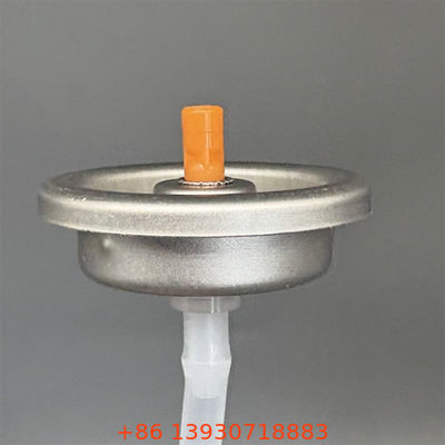 Valve aérosol de précision pour cuir stable dans les mousses et crèmes de rasage pour hommes et femmes