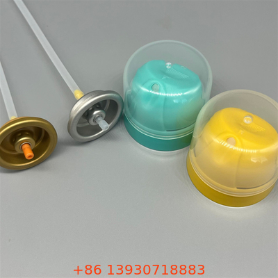 Valve de pulvérisation universelle polyvalente de déodorant pour le corps pour des solutions de soins de la peau personnalisables avec technologie anti-retour