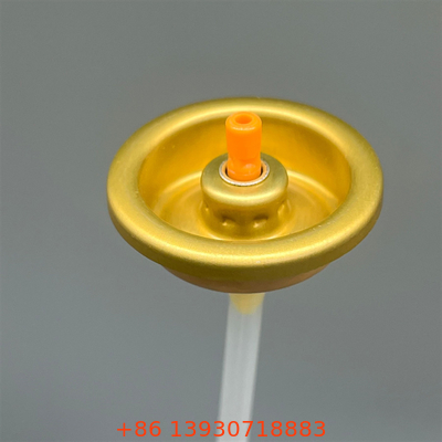 Valve de pulvérisation corporelle de déodorant de qualité industrielle pour les formulations à haute viscosité avec joint anti-altération