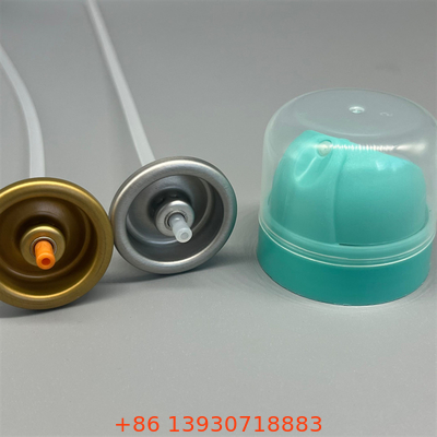 Valve de pulvérisation de corps de déodorant avancé avec buse pour une application de parfum de haute qualité et une protection contre les fuites fiable