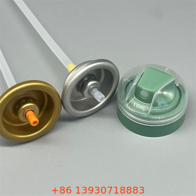 Valve de pulvérisation de déodorant pour le corps à haute performance et étanche aux fuites pour les soins personnels de longue durée avec conception ergonomique
