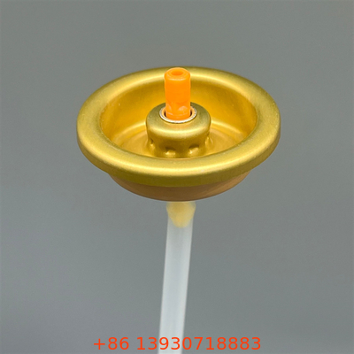 Valve de pulvérisation du corps de déodorant polyvalente avec buse pour les soins cosmétiques et personnels avec une performance de distribution uniforme