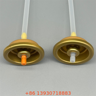 Valve de pulvérisation corporelle de déodorant de haute qualité avec buse pour produits de soins personnels à l'épreuve des fuites et à distribution précise