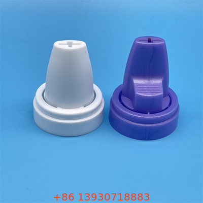 Système de valve aérosol en aluminium doré inversé d'un pouce pour mousse capillaire de qualité supérieure