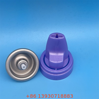 Ventilateur de pulvérisation en aluminium inversé à mousse pour cheveux en aérosol fiable - Distribution de précision