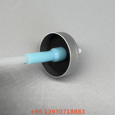 Valve d'aérosol à dose précise de 20 mm avec tige en plastique et actionneur à pulvérisation mesurée constante