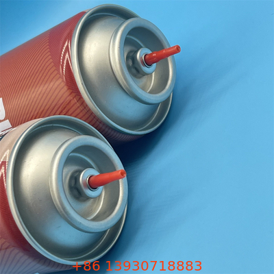 Valve de remplissage de l'allumeur de gaz au butane en aérosol à tige en plastique haute performance de 1 pouce pour les spécifications standard