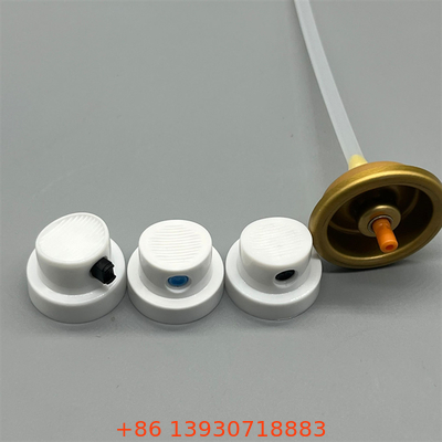 Valve de pulvérisation de déodorant pour le corps à l'épreuve des fuites conçue avec précision pour les modes de vie actifs avec actionneur ergonomique