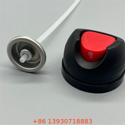 Valve compacte de pulvérisation de déodorant corporel pour accessoires de voyage avec mécanisme de dégagement rapide