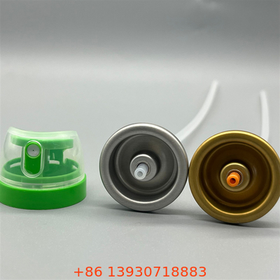 Valve de pulvérisation corporelle de déodorant personnalisable de marque pour les collections de marque privée avec buse interchangeable