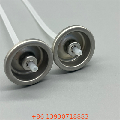 Valve de pulvérisation corporelle de déodorant personnalisable de marque pour les collections de marque privée avec buse interchangeable