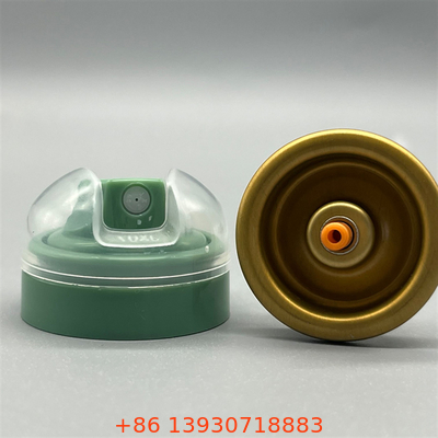 Valve de pulvérisation corporelle de déodorant personnalisable de marque pour les collections de marque privée avec buse interchangeable