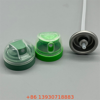 Valve de pulvérisation sanitaire de déodorant corporel pour installations médicales avec protection antimicrobienne