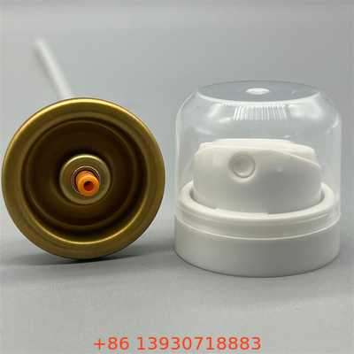 Valve de pulvérisation corporelle de déodorant personnalisable de marque pour les collections de marque privée avec buse interchangeable