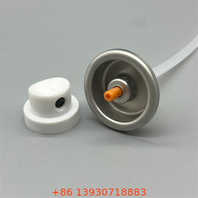 Valve de pulvérisation corporelle de déodorant haut de gamme pour produits de soins personnels avec conception durable, étanche et contrôle de brouillard précis