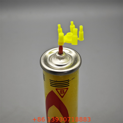 Valve de recharge de gaz pour briquet durable avec adaptateur pour utilisateurs professionnels avec résistance à la corrosion
