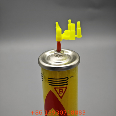Valve de recharge de gaz pour briquet durable avec adaptateur pour utilisateurs professionnels avec résistance à la corrosion