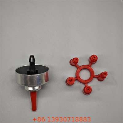 Valve de recharge de gaz pour briquet premium avec adaptateur pour les amateurs de plein air, avec joint étanche et prise en main facile