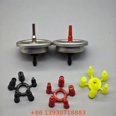 Système de soupape d'aérosol de butane rechargeable de qualité supérieure pour briquets étanches au vent avec réglage de la flamme