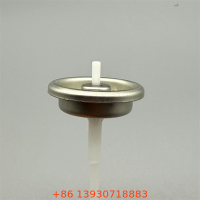 1 pouce Aérosol Metered Valve avec Tête en plastique pour les assainisseurs d'air et les pulvérisateurs ménagers