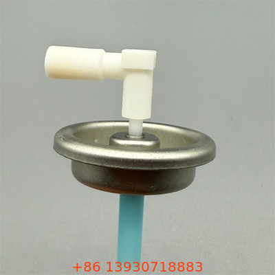 1 pouce Aérosol Metered Valve avec Tête en plastique pour les assainisseurs d'air et les pulvérisateurs ménagers