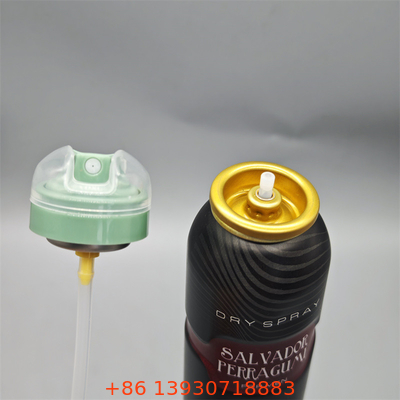 Valve de pulvérisation pour déodorant fiable pour les produits de soins personnels grand public, avec une dispersion de brume constante et une étanchéité anti-fuite