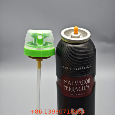 Valve de pulvérisation corporelle déodorante durable pour cosmétiques avec conception étanche et ergonomique