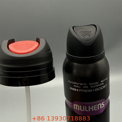 Valve de pulvérisation corporelle de déodorant robuste pour les cosmétiques avec conception étanche et ergonomique