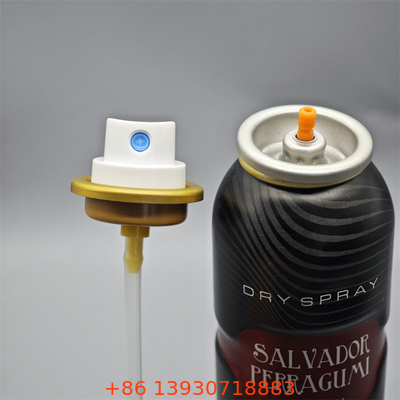 Valve de pulvérisation corporelle de déodorant robuste pour les cosmétiques avec conception étanche et ergonomique