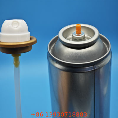 Valve de pulvérisation aérosol anti-vibration pour systèmes de cabine de véhicule avec technologie SecureFit anti-fuite