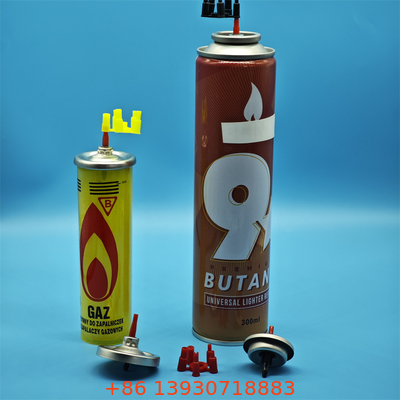 Valve de remplissage de butane à haut débit pour chauffages industriels avec protection anti-retour