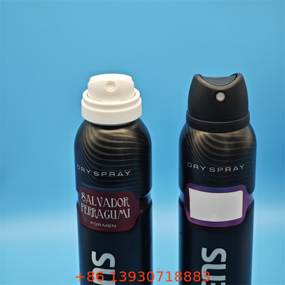 Valve hypoallergénique de pulvérisation de déodorant pour peau naturelle et sensible avec voie de matériau pur et actionnement doux