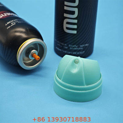 Valve de pulvérisation corporelle de déodorant écologique pour les marques de soins personnels durables et les emballages recyclables à teneur réduite en plastique et en matières recyclées