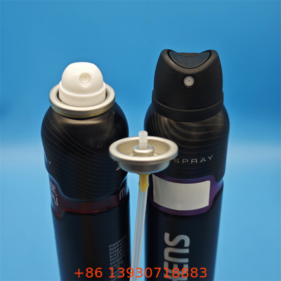Valve de pulvérisation corporelle de déodorant écologique pour les marques de soins personnels durables et les emballages recyclables à teneur réduite en plastique et en matières recyclées