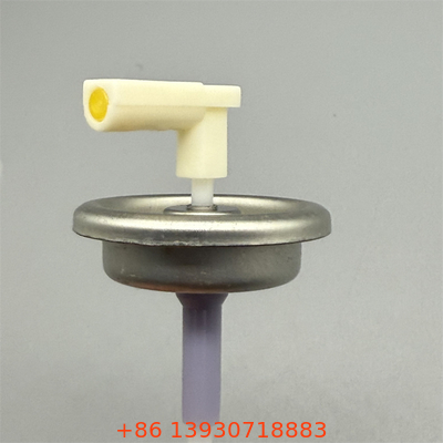 Vannes aérosol doseuses enregistrées NSF H1 pour lubrifiants pour machines alimentaires, avec conception sanitaire et lubrification non toxique.