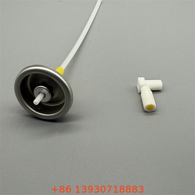 Valves aérosols sanitaires pour les huiles alimentaires et les pulvérisateurs pour les services alimentaires, faciles à nettoyer et équipées de matériaux conformes.