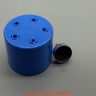Valve à gaz à température plus élevée d'un pouce pour les lignes pilotes de four et l'allumage du four avec capot étendu et emballage en graphite
