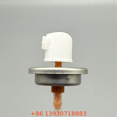 Valve pour peinture aérosol, valve pour bombe aérosol idéale pour le revêtement industriel, la restauration de meubles, haute compatibilité, distribution uniforme
