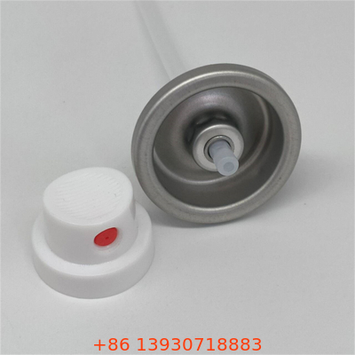 Valve de pulvérisation de shampooing sec légère et ergonomique pour une utilisation en déplacement avec action de déclenchement lisse