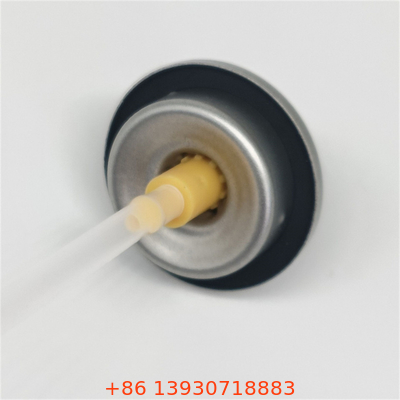 Valve de vaporisateur de shampooing sec anti-fuite de qualité supérieure pour les marques de beauté avec une distribution de précision